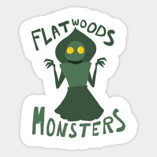 Flatwoods Monsters Team Shirt Sticker